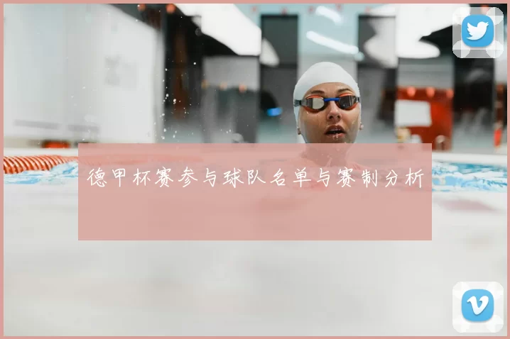 德甲杯赛参与球队名单与赛制分析
