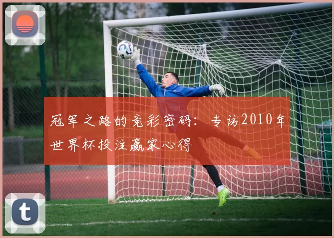 冠军之路的竞彩密码:专访2010年世界杯投注赢家心得